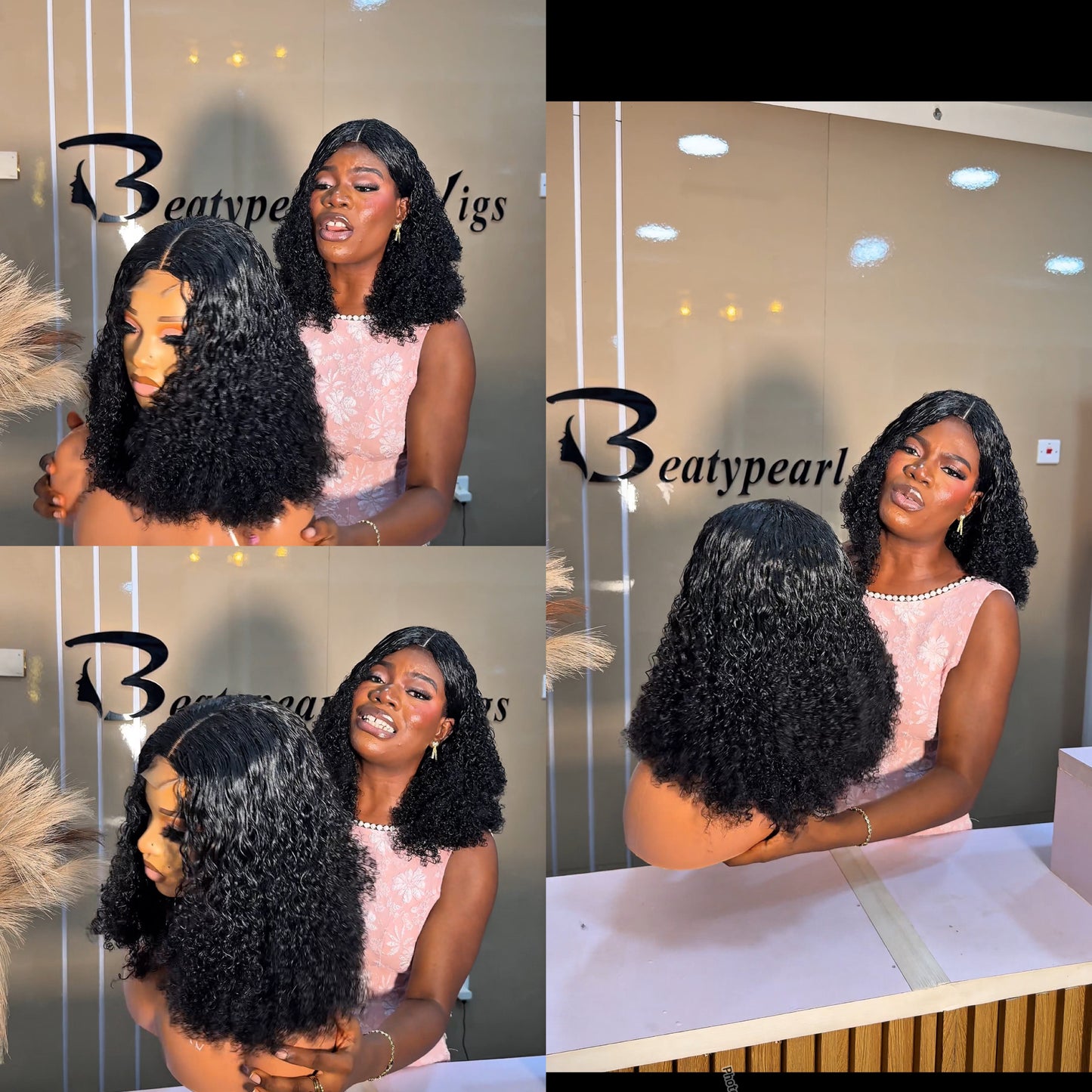 Deal B15
Budget pixie curls
Hairtype; human hair blend