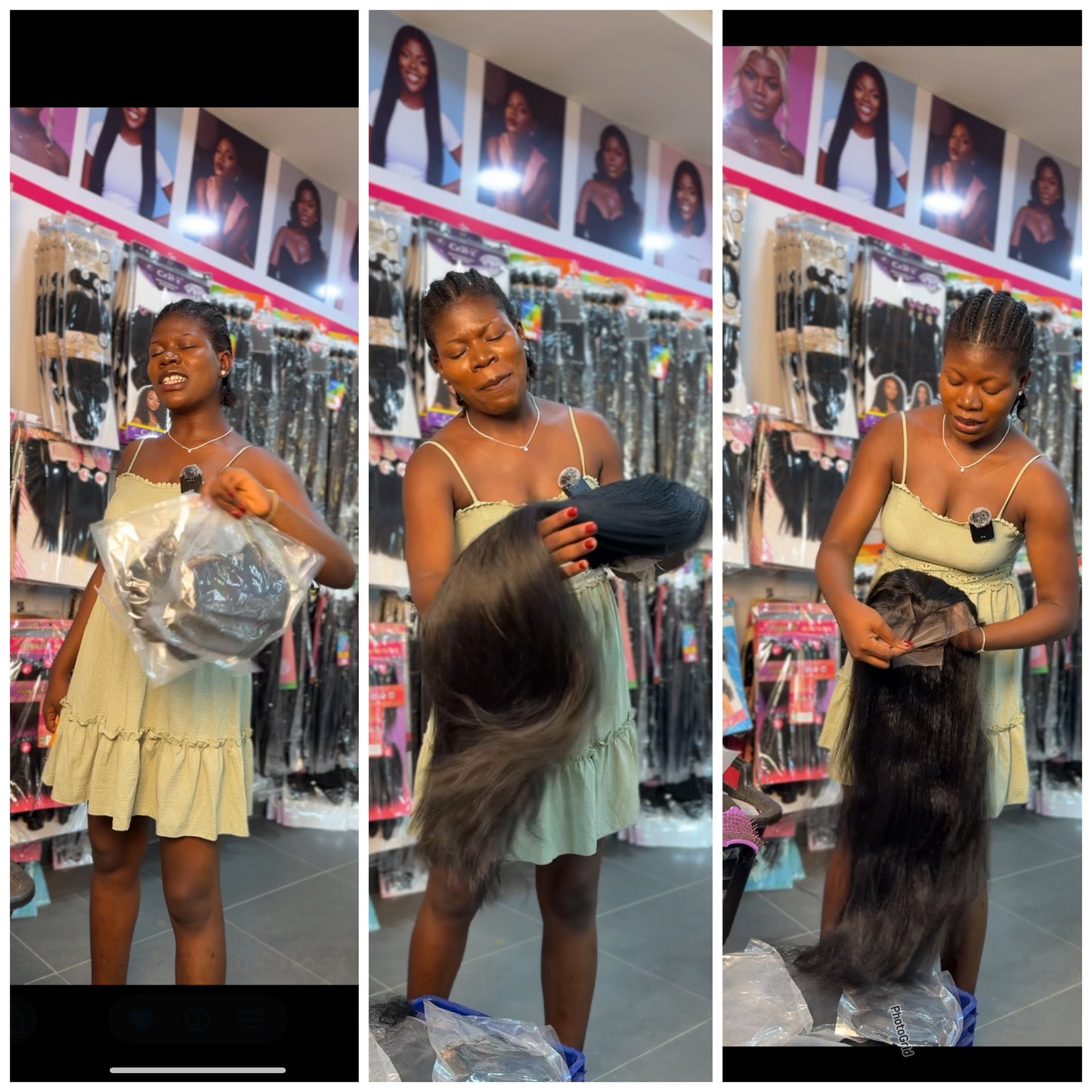Deal c13
Factory made soft yaki wig
Can be styled as a fringe wig or you the baby hairs.