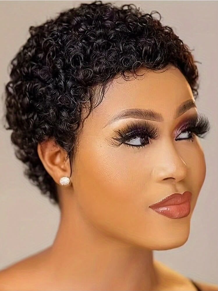 Deal 19
Short Jerry 
Human hair blend
Maintenance; water & leave in conditioner
